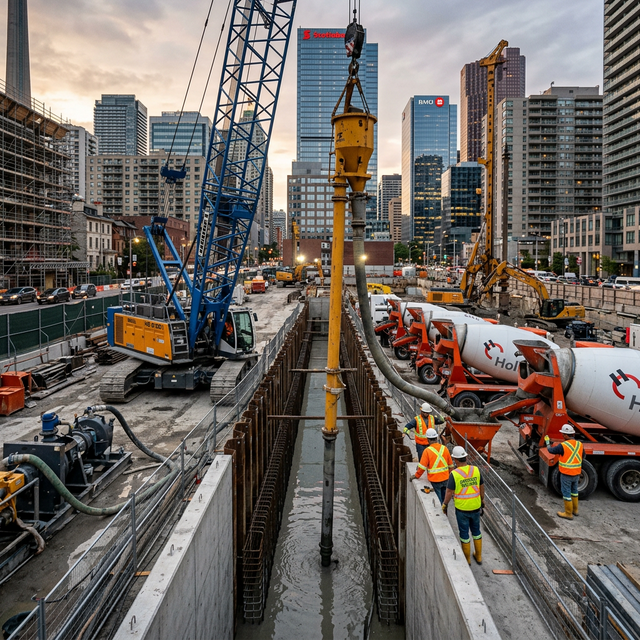 Construcción de Muro Milán